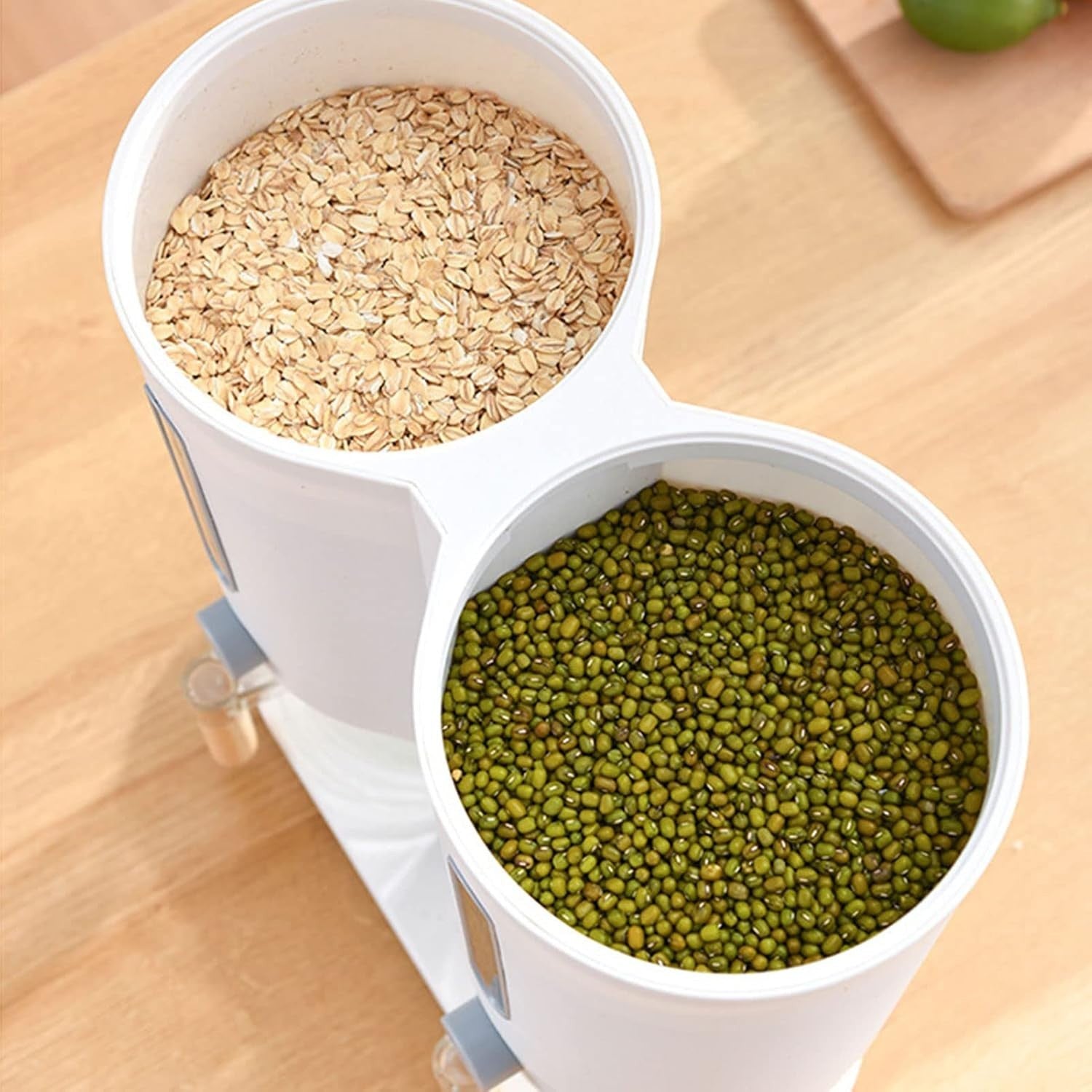 11LBS Rice Dispenser 5KG Airtight Grain Storage Bin