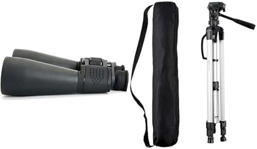 25x70 High Power Astronomy Binoculars with 60" Tripod for Long-Range Viewing