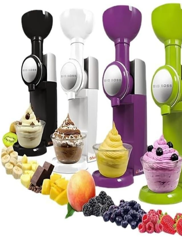 Ice Cream Maker 500ml Frozen Yogurt Sorbet Dessert Machine DIY Home