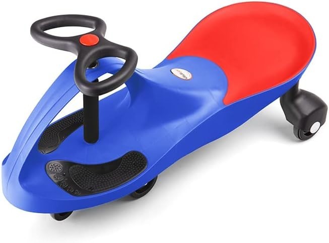 Kids Wiggle Car Ride On Scooter Steering Wheel Balance Toy Blue 120kg