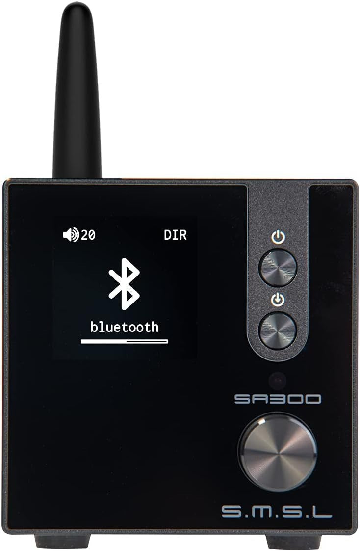 HiFi Digital Amplifier 80Wx2 Class D Bluetooth USB RCA Remote EQ