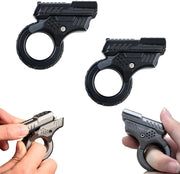 2PCS Metal Ratchet Ring Fidget Toy Alloy EDC Slider Spinner ADHD