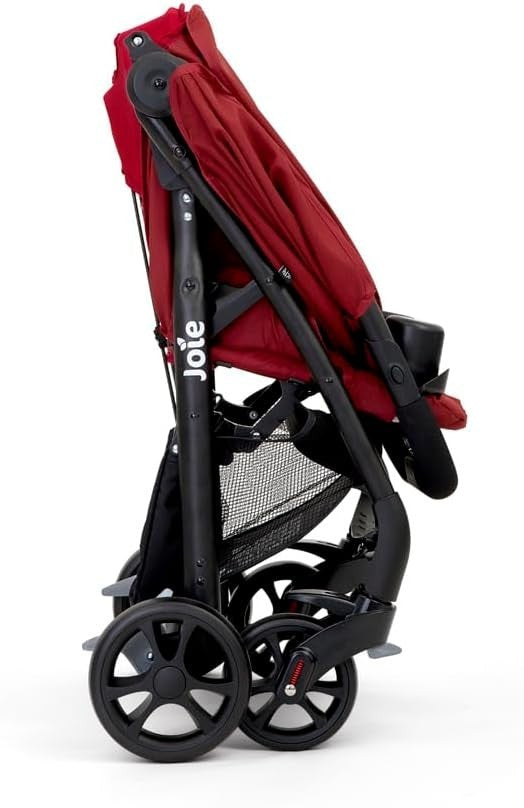 Lie-Flat Pushchair from Birth to 15kg, Travel System Ready, Footmuff