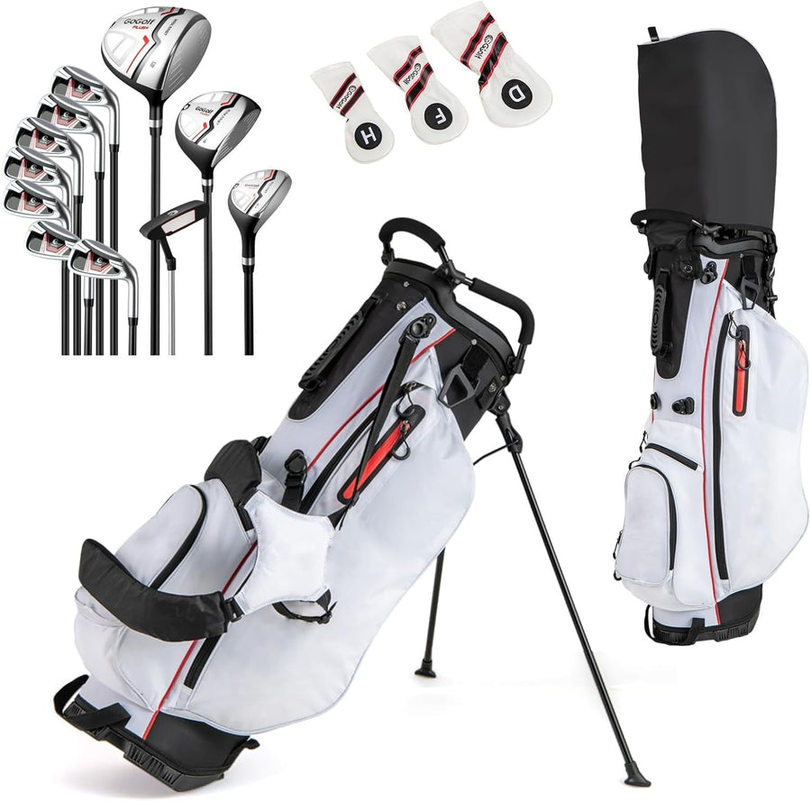 Women’s Right Hand Golf Clubs 12pc Complete Set 460cc Driver Stand Bag
