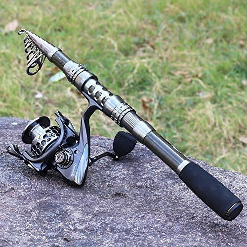 Telescopic Fishing Rod & Reel Combo Kit – Travel, Saltwater & Freshwater