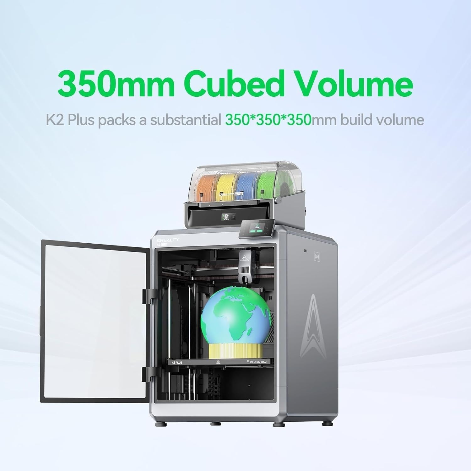 Multi Color 3D Printer 600mm/s High Speed Large Build Auto Level Quiet