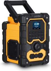 16W DAB/DAB+ FM Bluetooth Site Radio Rechargeable, USB AUX
