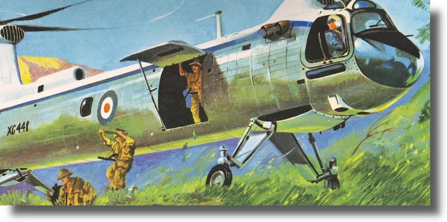 1:72 Scale Bristol 192 Helicopter Model Kit 50 Pcs | Hobby Craft Gift