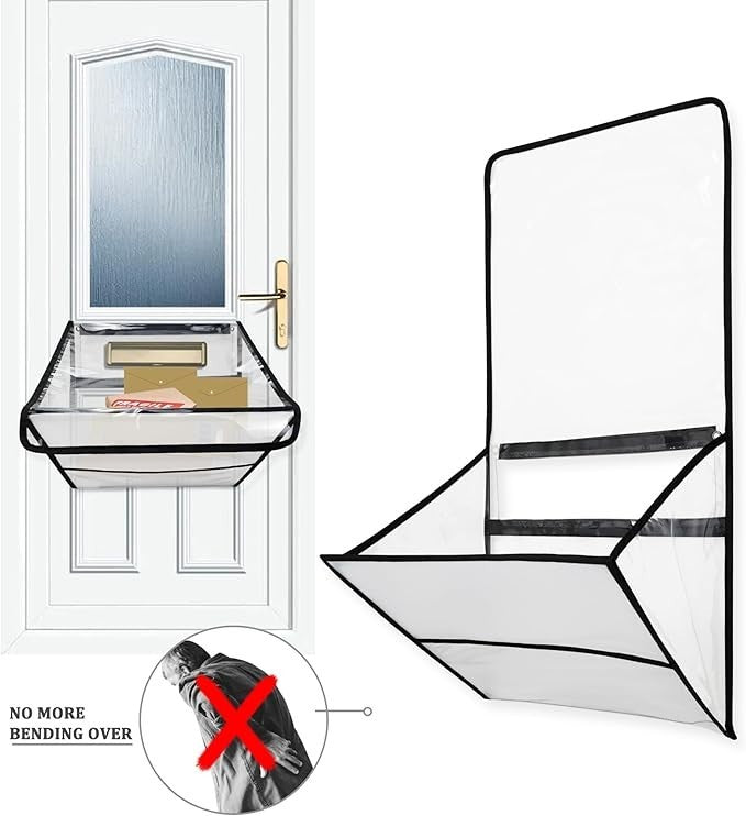 Letterbox Catcher for UPVC & Metal Doors – Lockable, Large, Easy Access