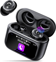 Mini Bluetooth 5.4 Sleep Earbuds | Touch Screen, 48H Battery, Noise Cancelling