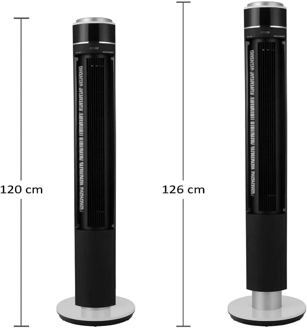 47" Tower Fan with Remote – 12-Speed Quiet Cooling, Timer, Sleep & Oscillation