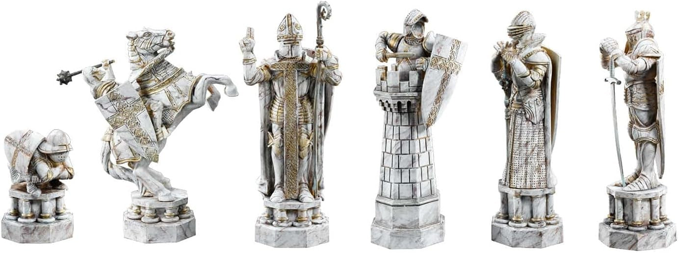 Luxury Harry Potter Wizard Chess Set – 20.5" Board & Detailed Battle Pieces