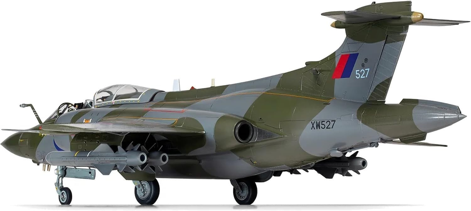1:48 Jet Fighter Model Kit RAF S.2B | Camouflage Military Plane Build Set