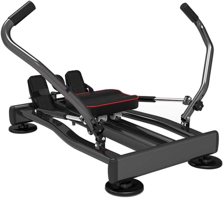 Full Motion Rowing Machine 360° Arms Hydraulic Resistance Foldable LCD 120KG