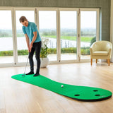 Professional Golf Putting Mat 12ft Indoor Outdoor Practice Green Trainer