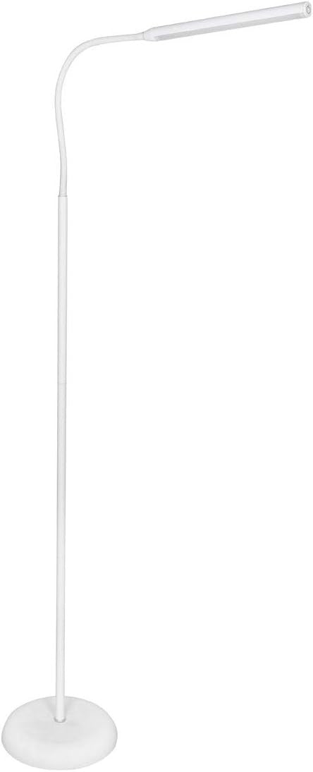 LED Floor Lamp Flexible Neck Daylight Standing Light Dimmable Reading Lamp