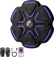 Music Boxing Machine Bluetooth LED Punch Trainer Wall Mount Gym