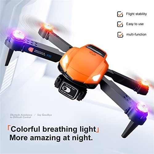 VECHII Foldable Drone with Camera 3D Flip Altitude Hold Gesture Selfie Black