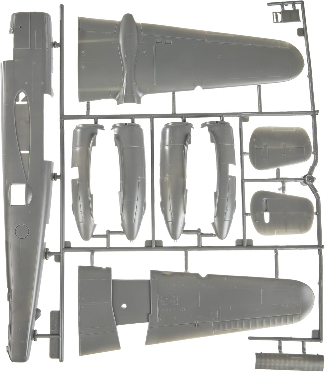 B-25J Mitchell Plastic Model Kit – Detailed Aircraft Build, 31.8x45.1cm