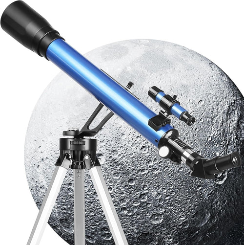 60/700mm Beginner Telescope | 28–116x Magnification | Phone Adapter AZ Tripod