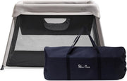 3 in 1 Baby Travel Cot Crib Bed Playpen Portable Lightweight Compact Stone