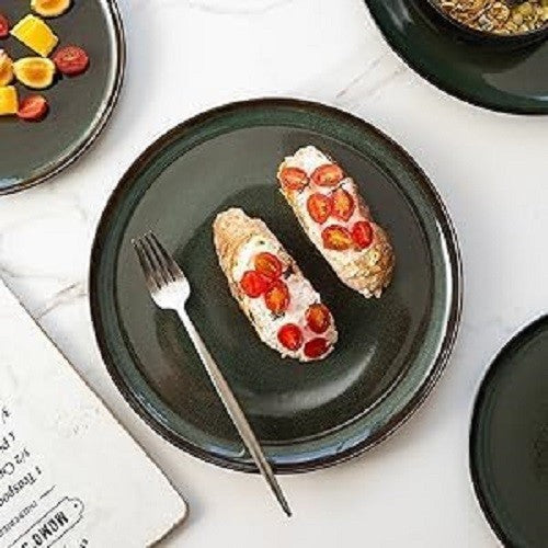 Dinner Plates Set of 6 27cm Scratch Resistant Ceramic Dishwasher Microwave