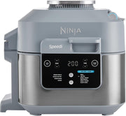 10-in-1 Rapid Cooker Air Fryer | 15-Min Meals | 5.7L Multi-Cooker Grey