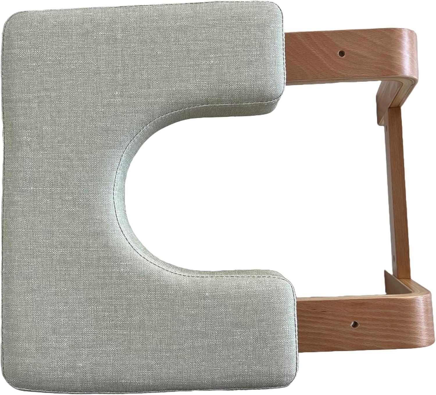 Wooden Headstand Yoga Bench Inversion Stool Strength Training Support