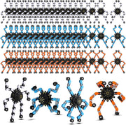 40PCS Transformable Chain Robot Fidget Toys Stress Relief Party Favors