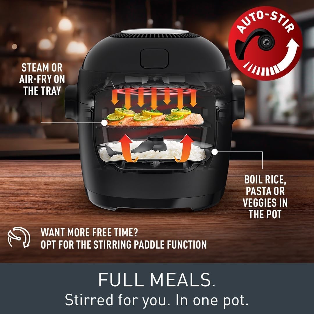6L Multi Cooker & Air Fryer | Auto-Stir Tech | 14 Programs | Multi-Layer