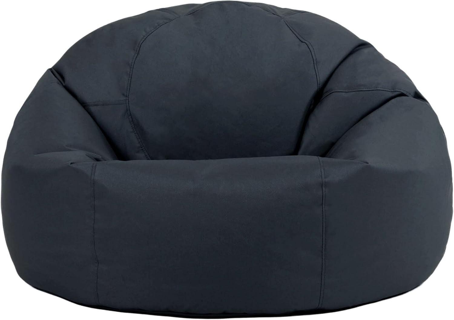 Waterproof Bean Bag Chair Indoor Outdoor Garden Seat Charcoal Grey Adult