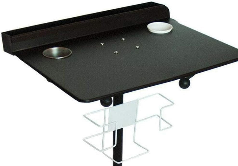 Tattoo Workstation Table Portable Adjustable Height Tripod Desk Tool Tray