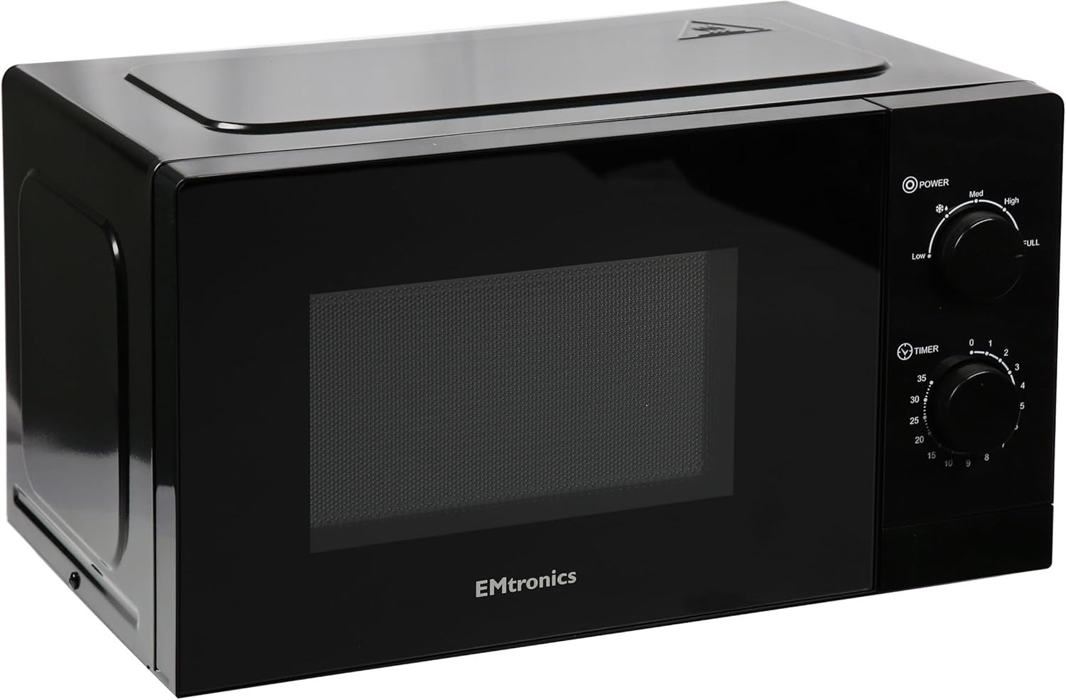 6.3L Health Grill Air Fryer + 20L 700W Microwave Set 5 Levels Defrost