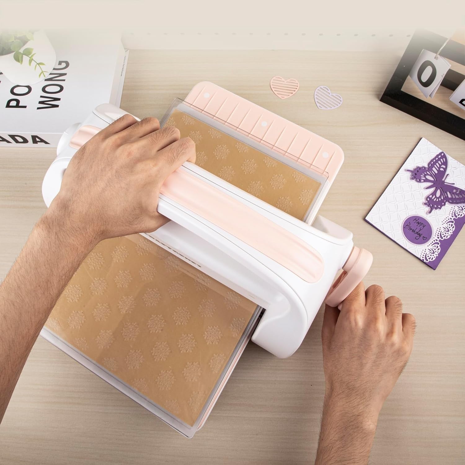 Manual Die Cutting & Embossing Machine 9” A4 Scrapbooking Craft Kit