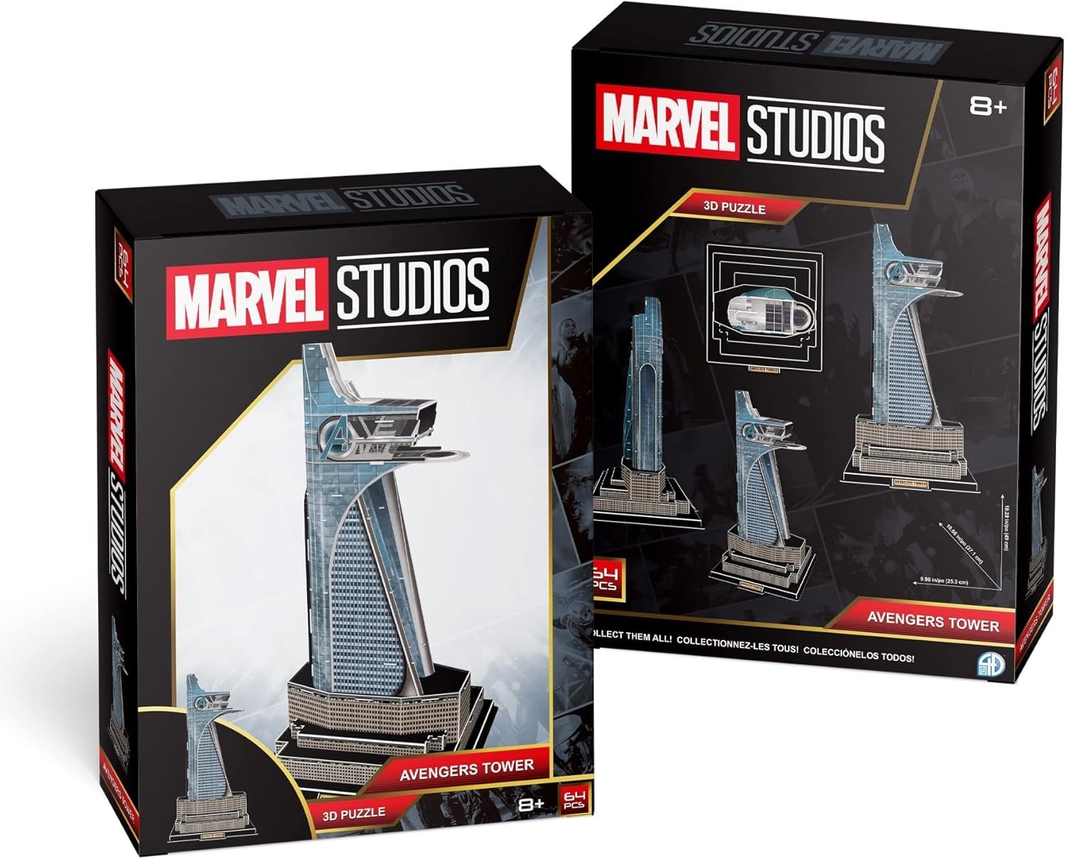 Avengers Tower 3D Puzzle Marvel Building Model Kit Collectible Gift