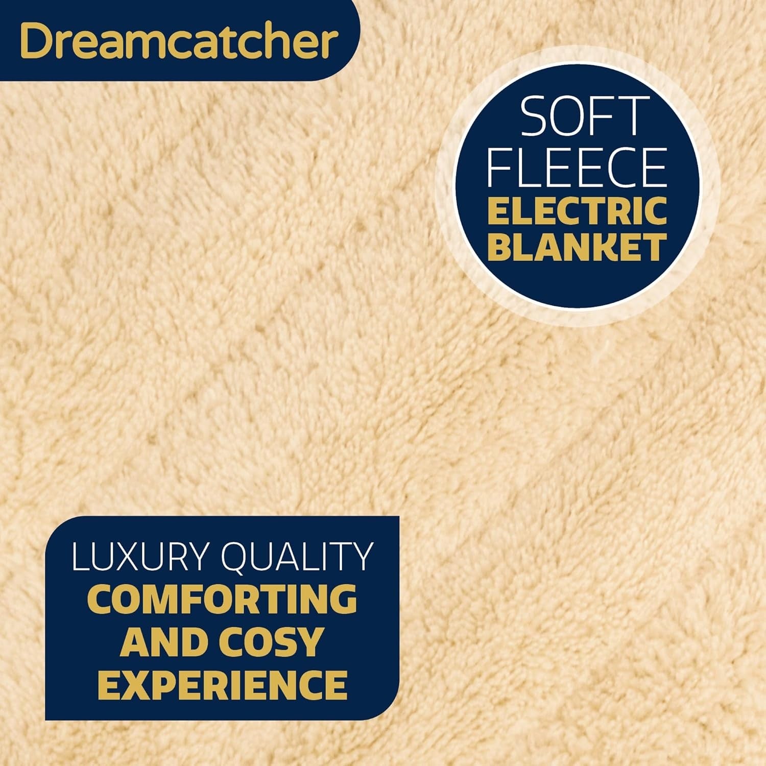 Electric Heated Throw Blanket 160x120cm Soft Fleece 9 Heat Timer Washable