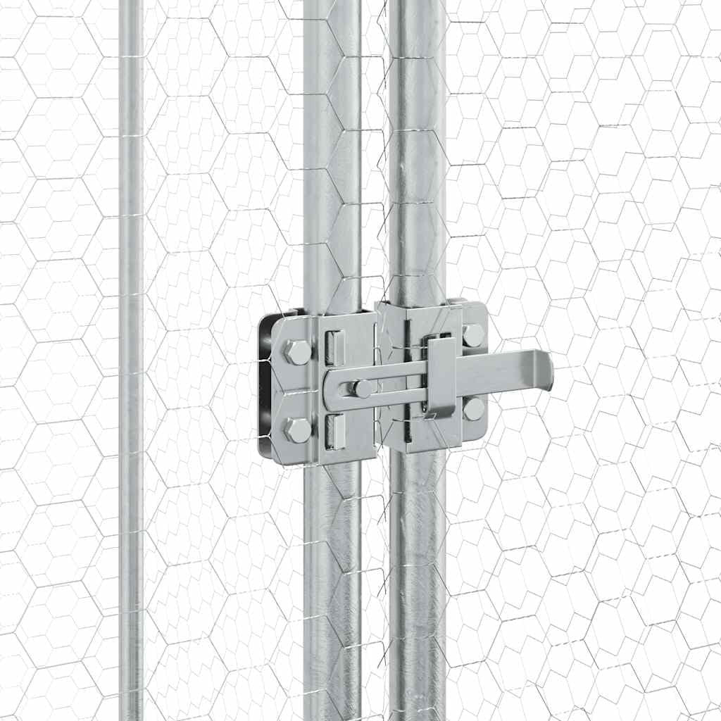 Galvanised Steel Chicken Cage 100x100x190cm Run