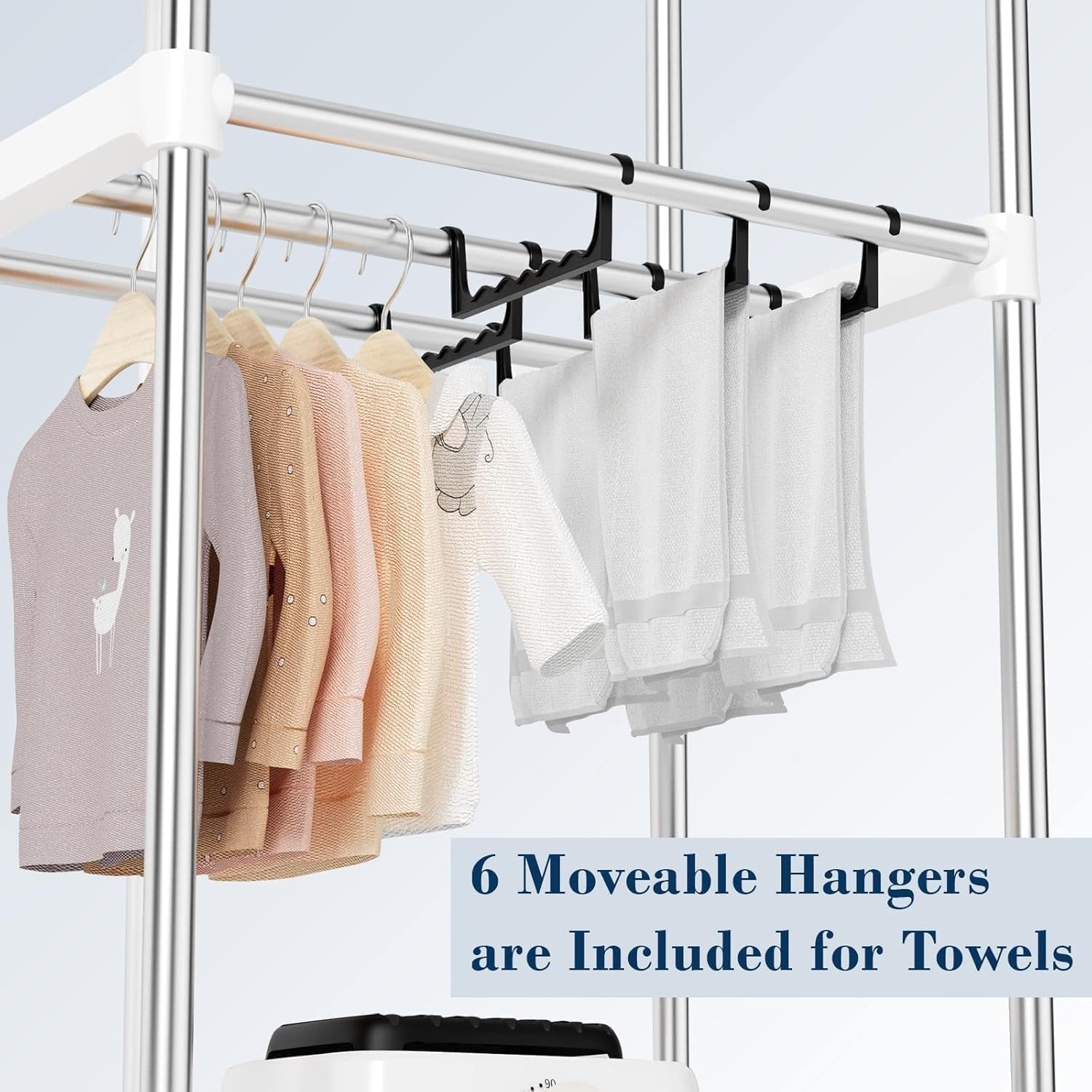 Portable Clothes Dryer Cabinet Electric Wardrobe 15kg with Timer