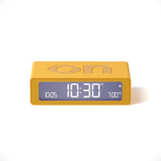 Mini Digital Alarm Clock LED Flip On Off Touch Rechargeable