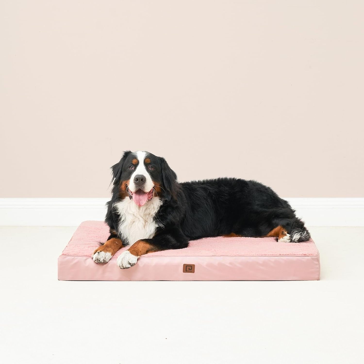 Orthopedic XXL Dog Bed 119x73x9cm Washable Cover Non Slip Pink