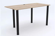 Modern Adjustable Real Wood Desk w/Metal Legs 120x60cm
