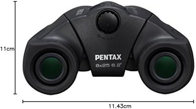 8x25 Compact HD Binoculars Porro Prism Multicoated Lens Outdoor Viewing