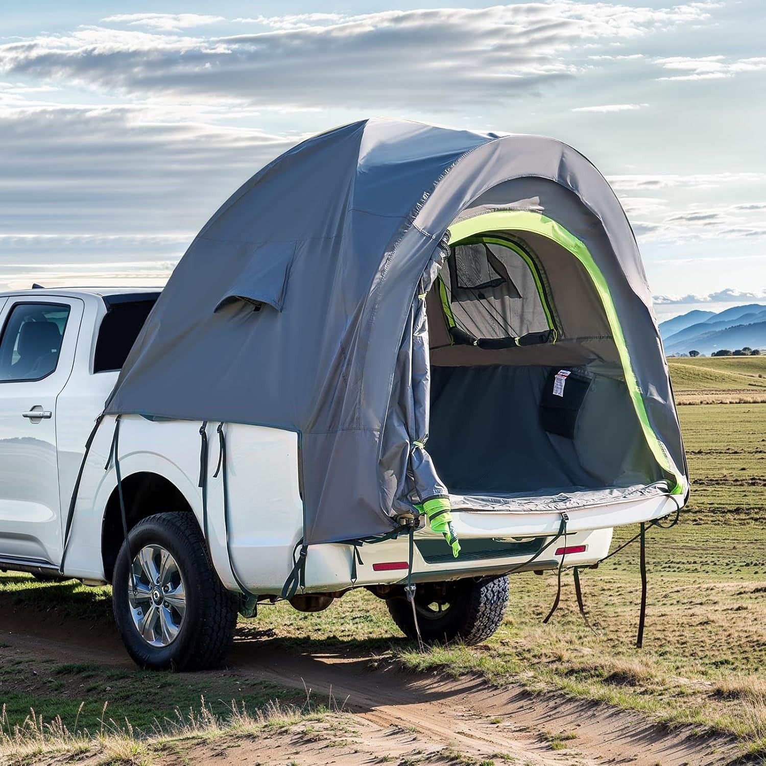 SUV Camping PU2000mm Waterproof Double Layer w/ Awning