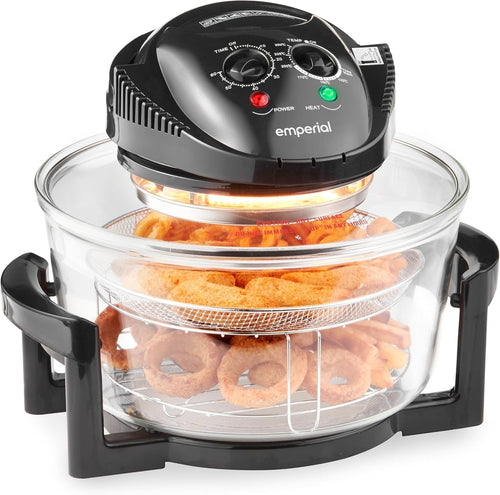 Halogen Convection Air Fryer Oven 17L | Rapid Cook, Self-Clean, Timer