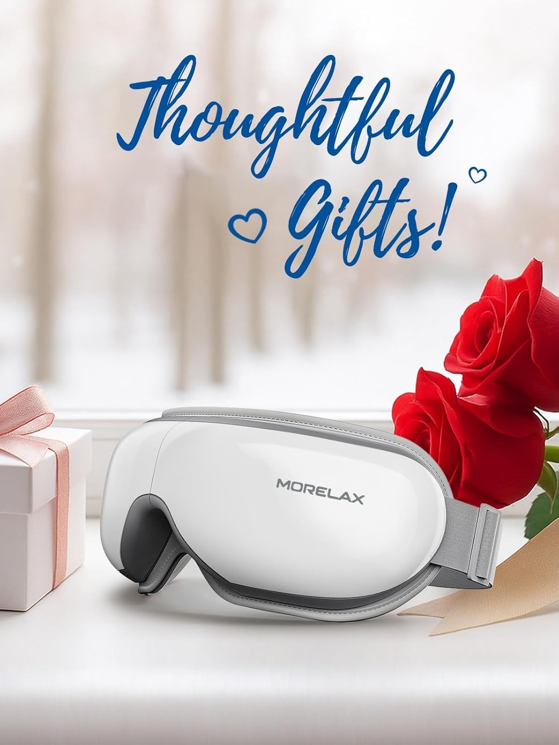 Heated Eye Massager Bluetooth Music Sleep Mask Headache Relief
