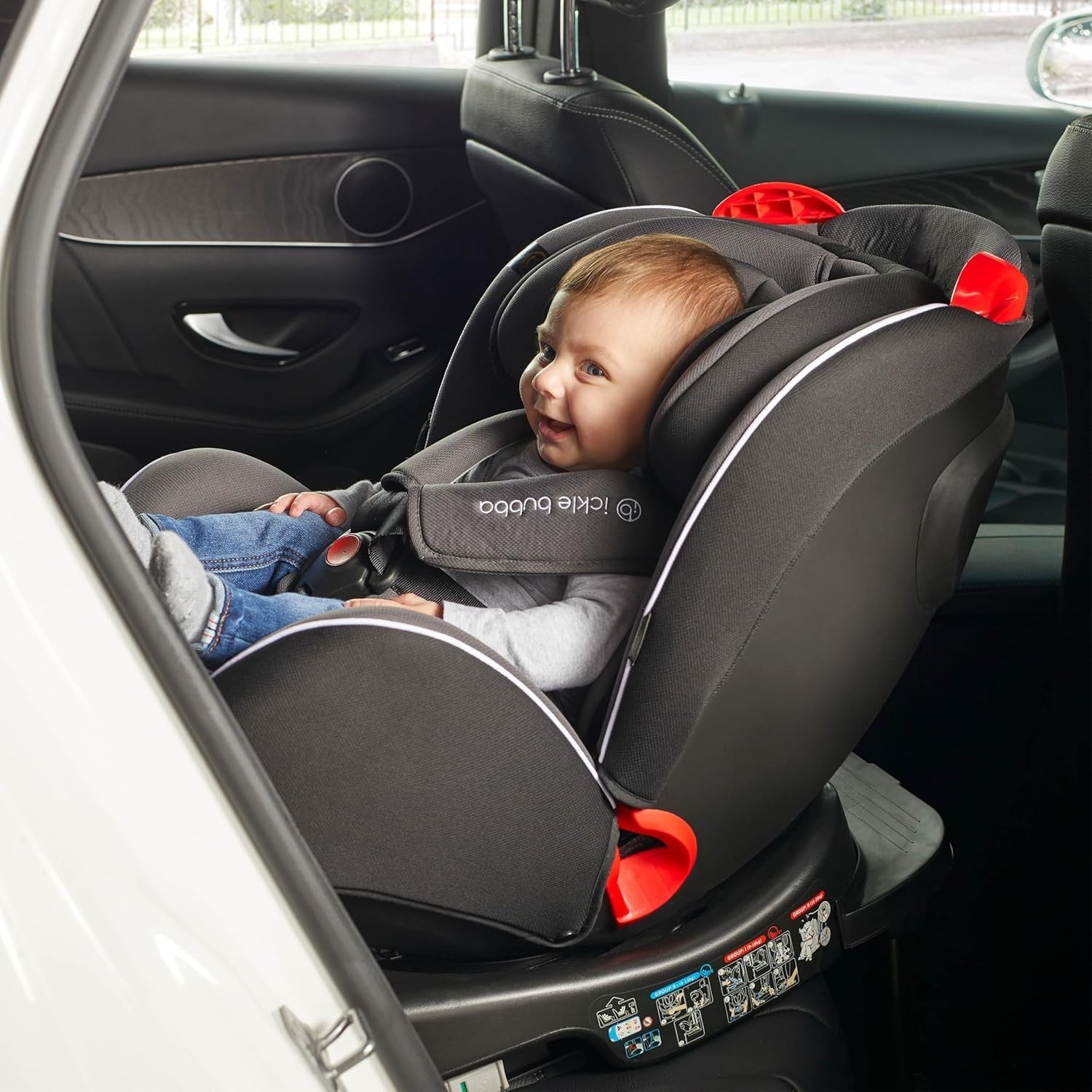 360° Rotating Baby Car Seat Birth–7 Years ISOFIX Group 0+/1/2 R129