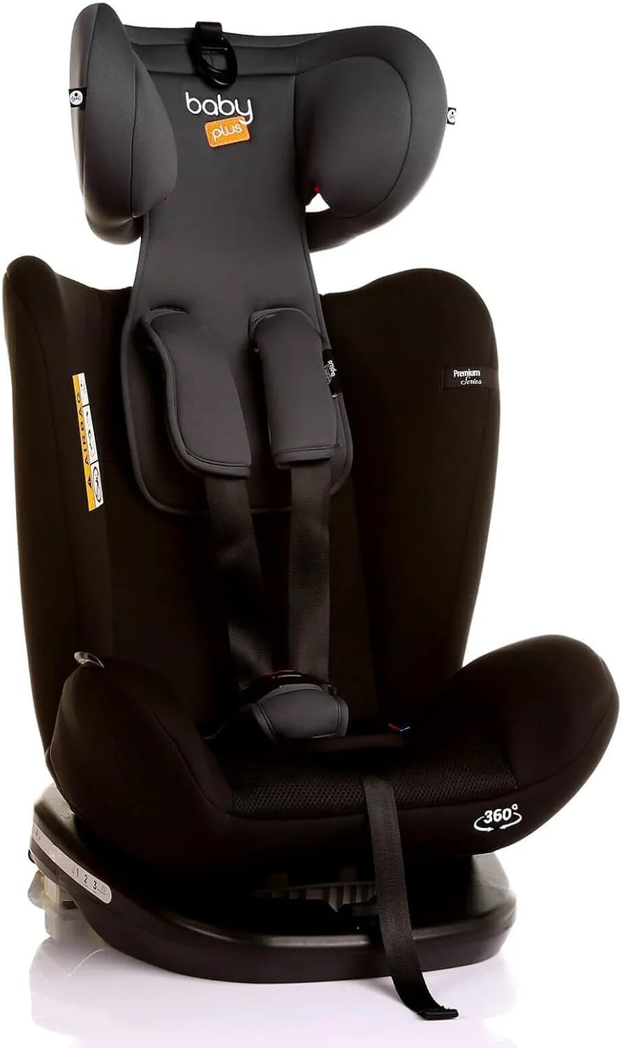360° Rotating i-Size Seat ISOFIX 0–36kg Birth to 12 Years R129