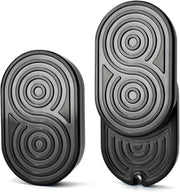 Black Stainless Steel Fidget Slider Ratchet Clicker EDC Stress Toy