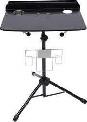Tattoo Workstation Adjustable Height Rolling Tray Table Portable Studio