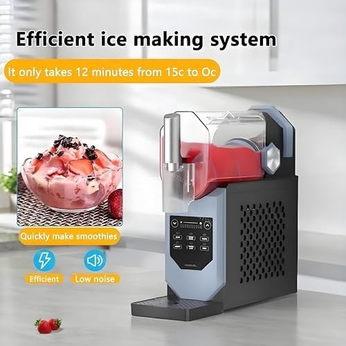 Professional Slushie Machine Soft Serve Ice Cream Maker No Ice Needed